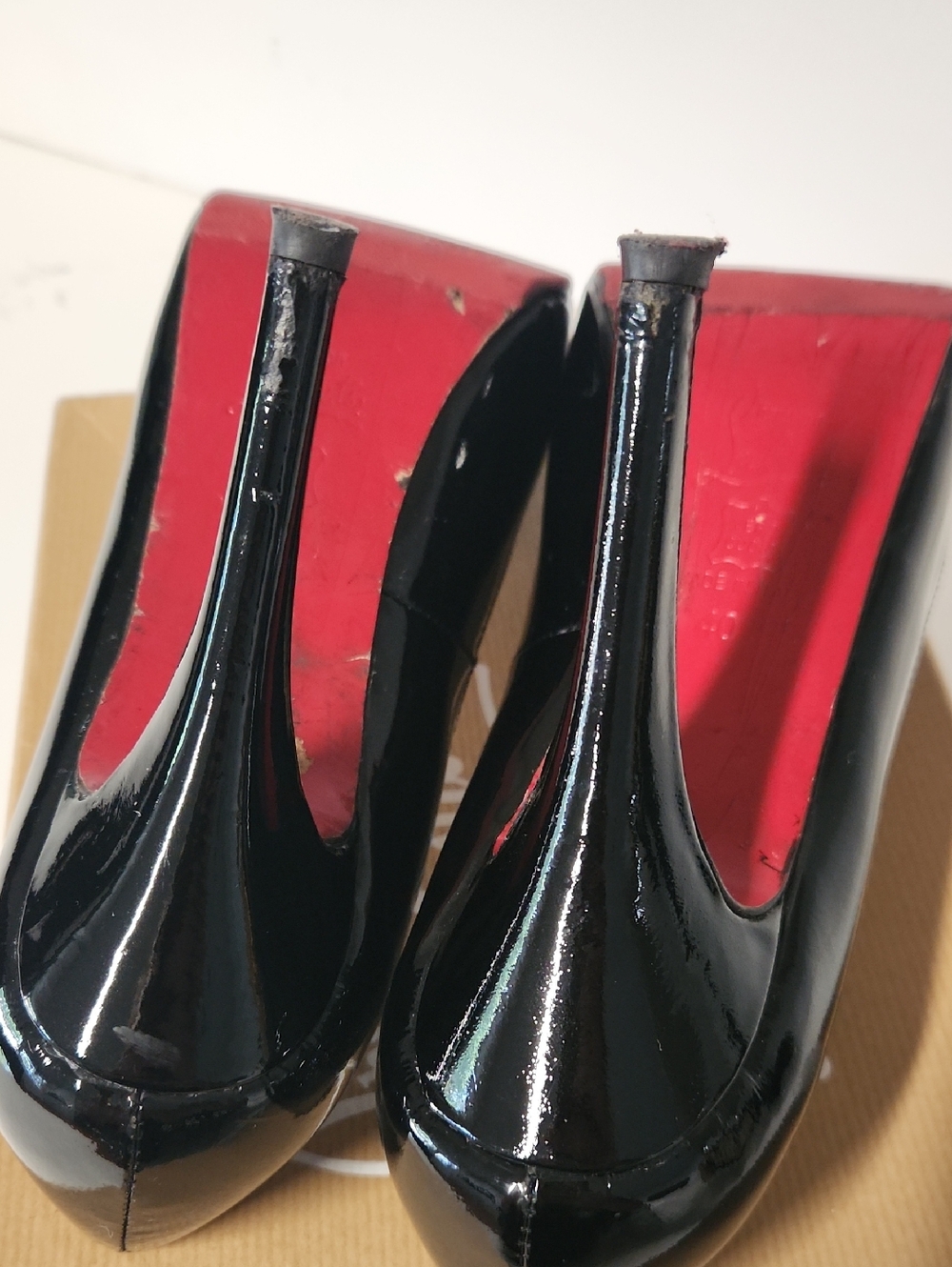 Christian Louboutin Patent Leather Heels - Picture 8 of 9